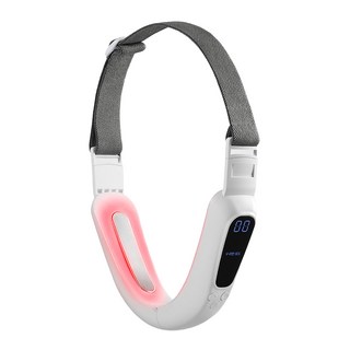 에르고바디 쉐이피브이라인밴드 EMS 얼굴 마사지기, EB24-VB02, 화이트