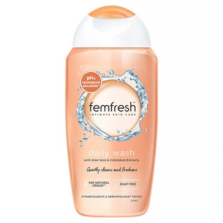 Femfresh 芳芯 私密潔膚露 每日呵護, 含蘆薈和金盞花萃取, 1瓶, 250ml