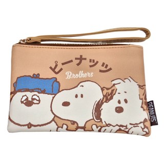 PEANUTS 史努比 三兄弟手拿包