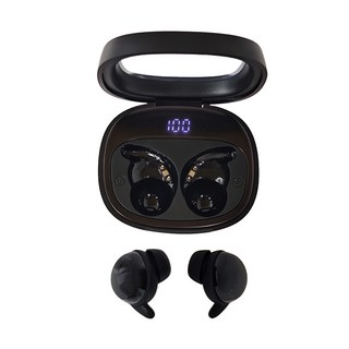 hoco. 浩酷 舒豆真無線睡眠藍牙耳機 EW65 Type-c快速充電 48小時持久續航 Hi-Fi音頻, 黑色