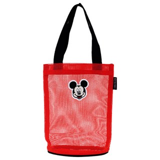 HOUSUXI 舒希 迪士尼米奇系列 飲料袋 15 x 10 x 23cm 手提把16cm 75g, 紅色 + 黑色, 1個