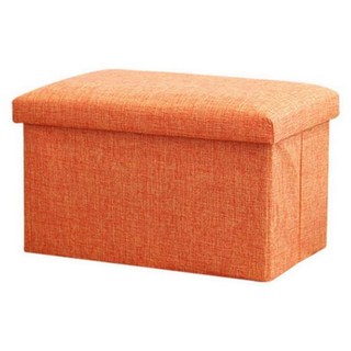 c165儲物收納凳, 1入, 橘色
