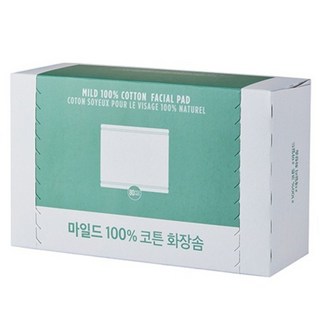 더페이스샵 데일리 마일드 100% 코튼 화장솜, 80개입, 1개