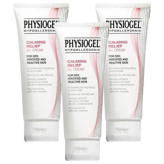 PHYSIOGEL 潔美淨 層脂質安撫修護AI乳霜 50ml 3條 舒緩乾燥、敏感肌膚 深層滋潤保濕