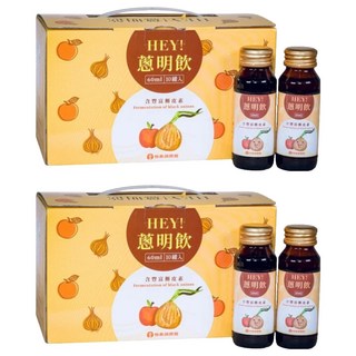 恆春鎮農會 HEY!蔥明飲禮盒, 20個, 60ml