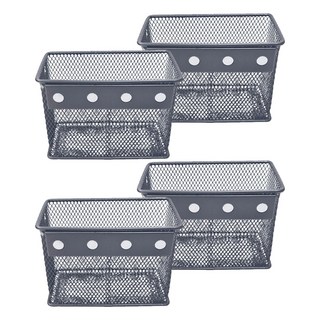 妃妃嚴選 磁吸收納盒 黑色-中號, 1入, 4個