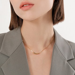 해수엘 여성용 925 실버 목걸이 GMN13