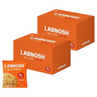 Lab Nosh 蛋白質曲奇花生醬 40g 10 包, 2組