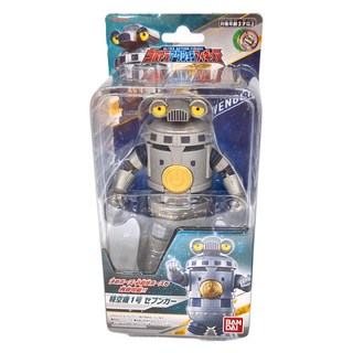 BANDAI 超人力霸王特利卡可動公仔 特空機1號 賽文加, 1個