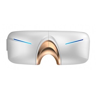 新一代6氣囊智能穴位眼罩按摩器 消除黑眼圈, G5239-1, 白金
