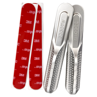 GOGOTW 台灣狗狗 JEGO 飛炫踏板輔助貼 ABS塑料 消光金屬漆, 1個