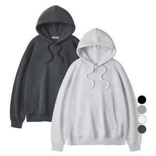 Naven 2件組 寬鬆版型連帽T恤 NA2HD