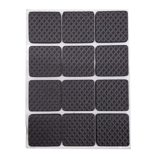 AXIS 艾克思 家俱電器消音防刮壓紋泡棉保護墊 2組 24個, 25 x 25mm