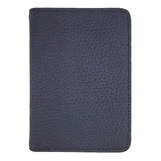 全頭層牛皮2折中夾 - 11卡片位, 黑色, 9.2 x 12.7 x 2.8cm