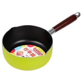 Quasi 適用IH爐 彩漾雪平鍋, 18cm, 綠色, 1個