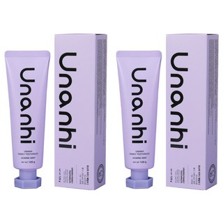 Unanhi 牙膏 茉莉薄荷香, 120g, 2個