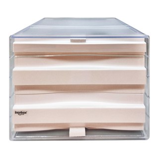 Livinbox DDH-121桌上型文件櫃 A4樣式, 本透