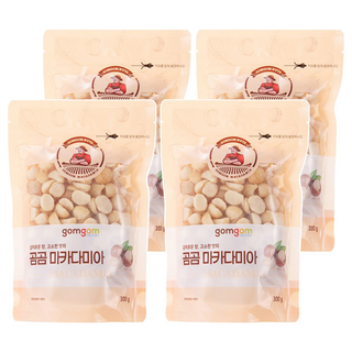 gomgom 夏威夷豆, 300g, 4包