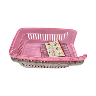 新型運輸籠 PP材質, 粉紅色, 1個