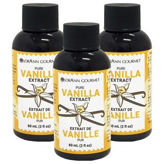 LORANN 香草精油, 60ml, 3瓶