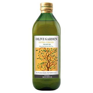 OLIVE GARDEN 橄欖莊園 特級冷壓初榨橄欖油, 1L, 1瓶