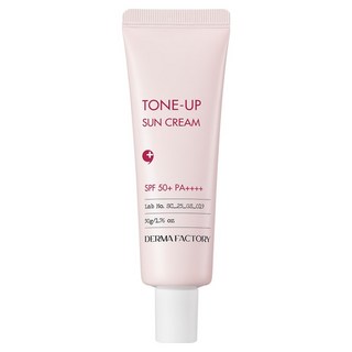 DermaFactory Vegan亮顏物理防曬乳 SPF50+ PA++++, 1個, 50g