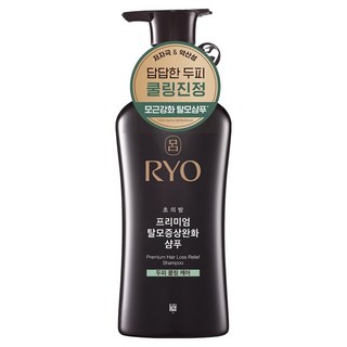 RYO 呂 蔘蘊菁萃頭皮賦活冷護洗髮精, 1瓶, 490ml