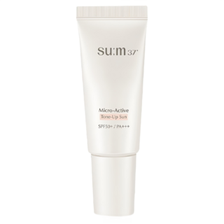 su:m37° 甦秘 台灣公司貨 純淨酵能潤色防曬精華乳 SPF50+ PA+++, 30ml, 1條