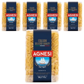 AGNESI 義大利螺旋麵, 500g, 1包, 5包