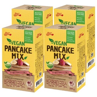 Bread Garden 純素鬆餅預拌粉, 200g, 4個