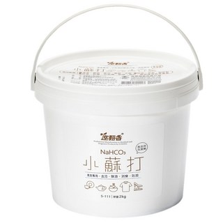 室翲香 小蘇打粉 天然礦物質成分 安全無毒 環保不刺激 食品用洗潔劑, 2kg, 1桶