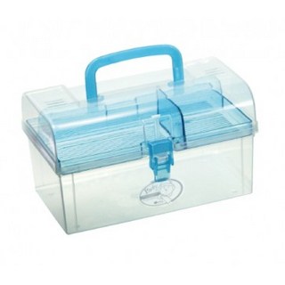 JUSKU 佳斯捷 糖果陽光收納箱/收納盒/置物盒/工具箱 藍色, 1個