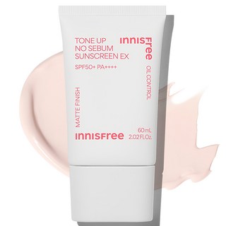 INNISFREE 向日葵亮顏控油防曬霜 SPF50+ PA++++, 1條, 60ml