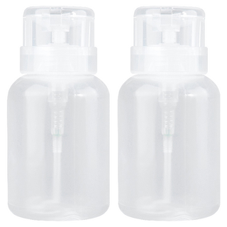 네일 디스펜서 리무버 공병 220ml, 2개, 투명