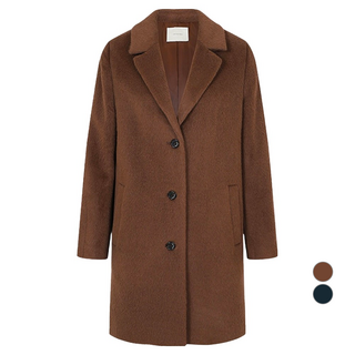 carries note 女款中長版Suri羊駝毛大衣 CN2WCTB01