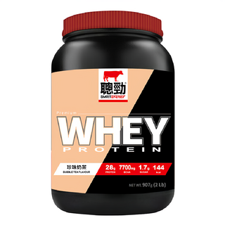 RED COW 紅牛 聰勁即溶乳清蛋白 907g 含7.7克BCAA (每份), 1罐