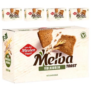van der Meulen 梅爾巴吐司 全麥口味, 5盒, 120g