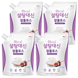 SEOLTANGDAESIN 阿洛酮糖, 400g, 4包