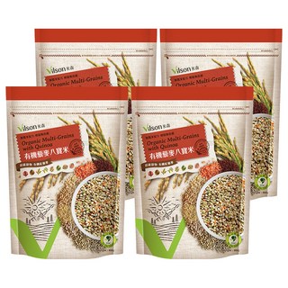 Vilson 米森 有機藜麥八寶米, 4包, 900g