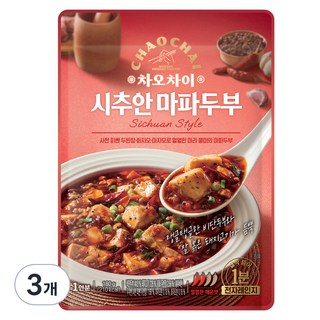 CHAOCHAI 四川麻婆豆腐調理包, 3包, 180g