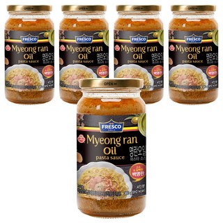 OTTOGI 不倒翁 明太子橄欖油義大利麵醬, 5個, 380g