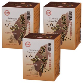 台糖 黑糖薑母茶, 20g, 10包, 3盒