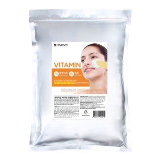 LINDSAY 頂級維他命軟膜粉 專家製作, 冰涼 硅藻土清潔毛孔, 1入, 1包