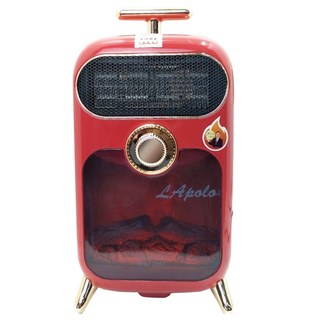 LA POLO 藍普諾 火焰陶瓷電暖器 恆溫 三段調節 傾倒斷電