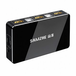 山澤 HDMI/KVM 2進1出 4K 60Hz高畫質螢幕切換器 一鍵切換, 黑色, 1個