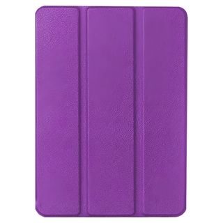 vXTRA 飛創 經典卡斯特 三折式平板皮套, 格蕾紫, 1個