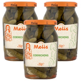 MELLISSE 法式酸黃瓜, 350g, 3個