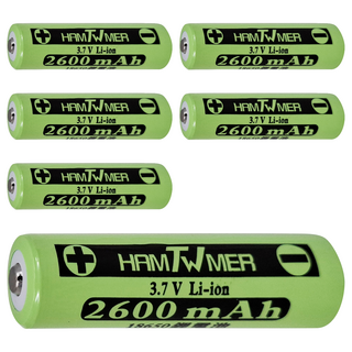 TWHAMMER 焊馬 可充電式鋰單電池 2600mAh CY-H5109, 6個, 1入