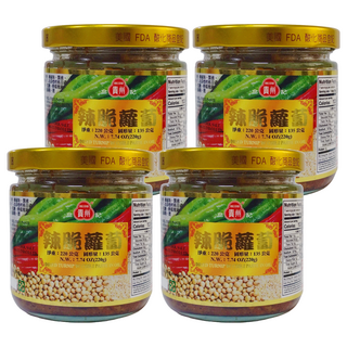 合記貴州 辣脆蘿蔔, 220g, 4罐