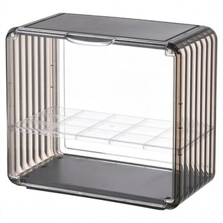 FAmILyLIFE 生活 包包公仔雙層磁吸門展示盒, 1個